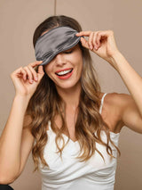 [Dark Gray] SilkSilky-CA Eye Mask 002