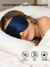 [Dark Blue] SilkSilky-CA Eye Mask 005