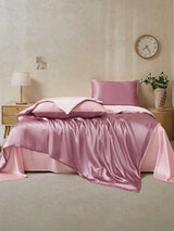 [PaleMauve+LightPink] SilkSilky-CA 22Momme Bedding Set 002