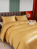 SilkSilky CA 25Momme Pure Silk Bedding Set Champagne 003