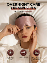 [Pale Mauve] SilkSilky-CA 22Momme Eye Mask 007