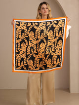 [Black Tiger] SilkSilky-CA Scarf 003