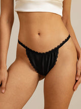 [Black] SilkSilky-CA Panty 004