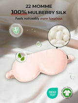 [Pink] SilkSilky-CA 22Momme Eye Mask 006