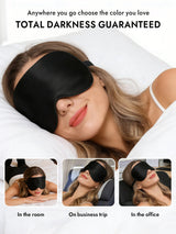 [Black] SilkSilky-CA Eye Mask 006