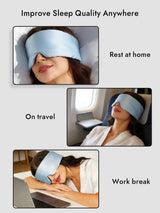 [Light Blue] SilkSilky-CA Eye Mask 006