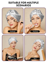 [Silver] SilkSilky-CA Sleep Cap 006