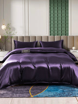 [Deep Purple] SilkSilky-CA 22Momme Bedding Set 001