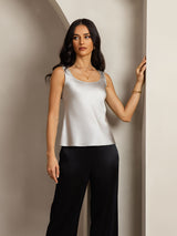 [Silver] SilkSilky-CA Sleeveless Camisole 006