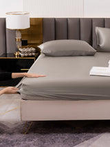 [Gray] SilkSilky-CA 19Momme Bedding Set 006