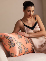 [Pink Cat] SilkSilky-CA Pillowcase 006