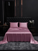 [Pale Mauve] SilkSilky-CA 25Momme Bedding Set 001