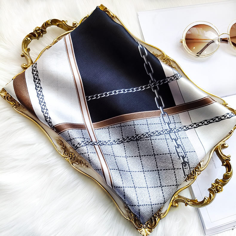 [P021] SilkSilky-CA Pure Silk Scarf 002,