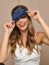 [Dark Blue] SilkSilky-CA Eye Mask 005