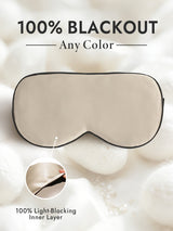 [Dark Khaki] SilkSilky-CA Eye Mask 001