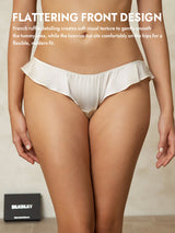 [White] SilkSilky-CA Panty 006