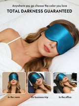 [Teal] SilkSilky-CA Eye Mask 006