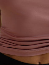 [Cameo Rose] SilkSilky-CA Half Sleeve Women's T-Shirt 004
