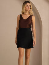 [Black] SilkSilky-CA Skirt 004