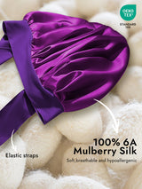 [Purple] SilkSilky-CA Sleep Cap 002