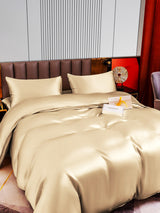 [Beige] SilkSilky-CA 22Momme Bedding Set 006