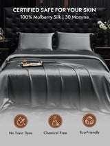 [Dark Gray] SilkSilky-CA 30Momme Pillowcase 007