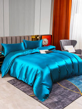 [Teal] SilkSilky-CA 22Momme Bedding Set 005