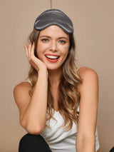 [Dark Gray] SilkSilky-CA Eye Mask 003