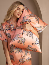 [Pink Cat] SilkSilky-CA Pillowcase 005