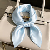 [Light Blue] SilkSilky-CA Scarf 003