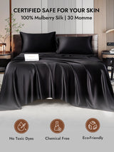 [Black] SilkSilky-CA 30Momme Pillowcase 007
