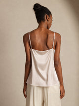 [Beige] SilkSilky-CA Spaghetti Strap Camisole 002