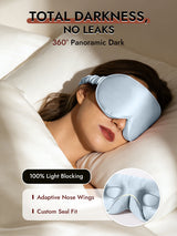 [Light Blue] SilkSilky-CA 22Momme Eye Mask 002