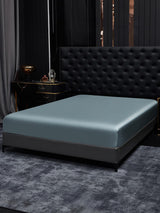 [Grayish Blue] SilkSilky-CA 22Momme Sheet 002