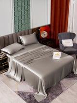 [Gray] SilkSilky-CA 25Momme Bedding Set 002