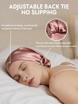 [Pale Mauve] SilkSilky-CA Sleep Cap 005