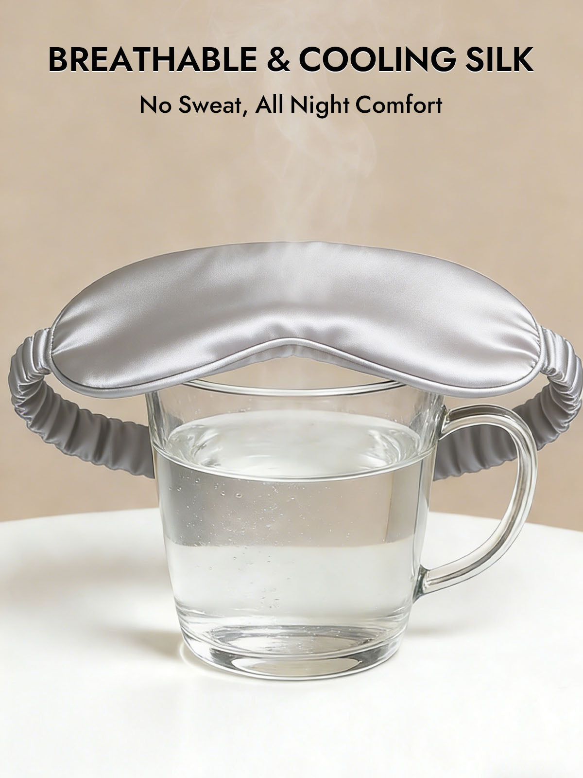 [Silver] SilkSilky-CA 19Momme Pure Silk Eye Mask 004