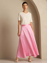 [Sachet Pink] SilkSilky-CA Skirt 007