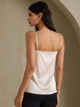 [Beige] SilkSilky-CA Spaghetti Strap Camisole 002