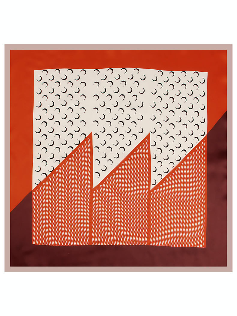 [P034] SilkSilky-CA Pure Silk Scarf 002,