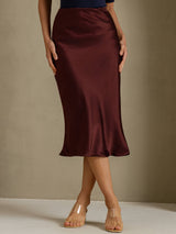 [Coffee] SilkSilky-CA Skirt 003