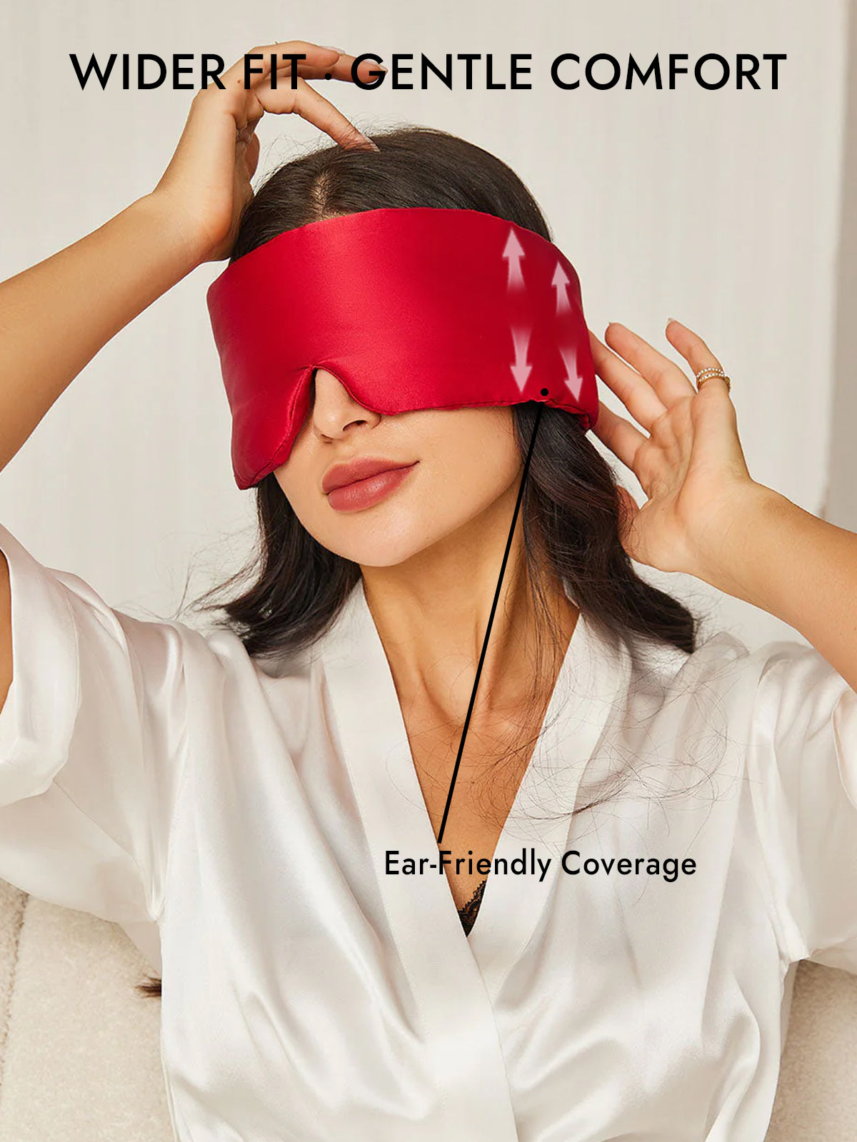 [Wine] SilkSilky-CA 19Momme Pure Silk Eye Mask 005