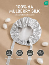 [Silver] SilkSilky-CA Sleep Cap 002