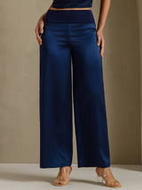[Dark Blue] SilkSilky-CA Women's Pants 003