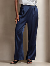 [Dark Blue] SilkSilky-CA Women's Pants 001
