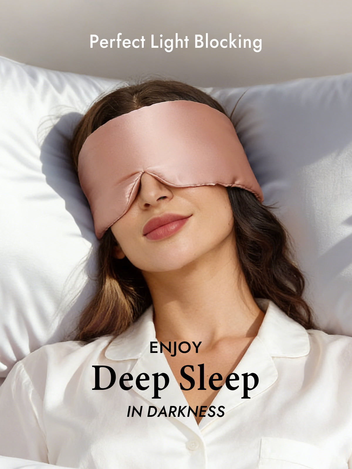 [Pink] SilkSilky-CA 19Momme Pure Silk Eye Mask 003
