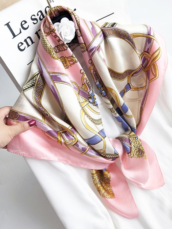 [P013] SilkSilky-CA Pure Silk Scarf 001,