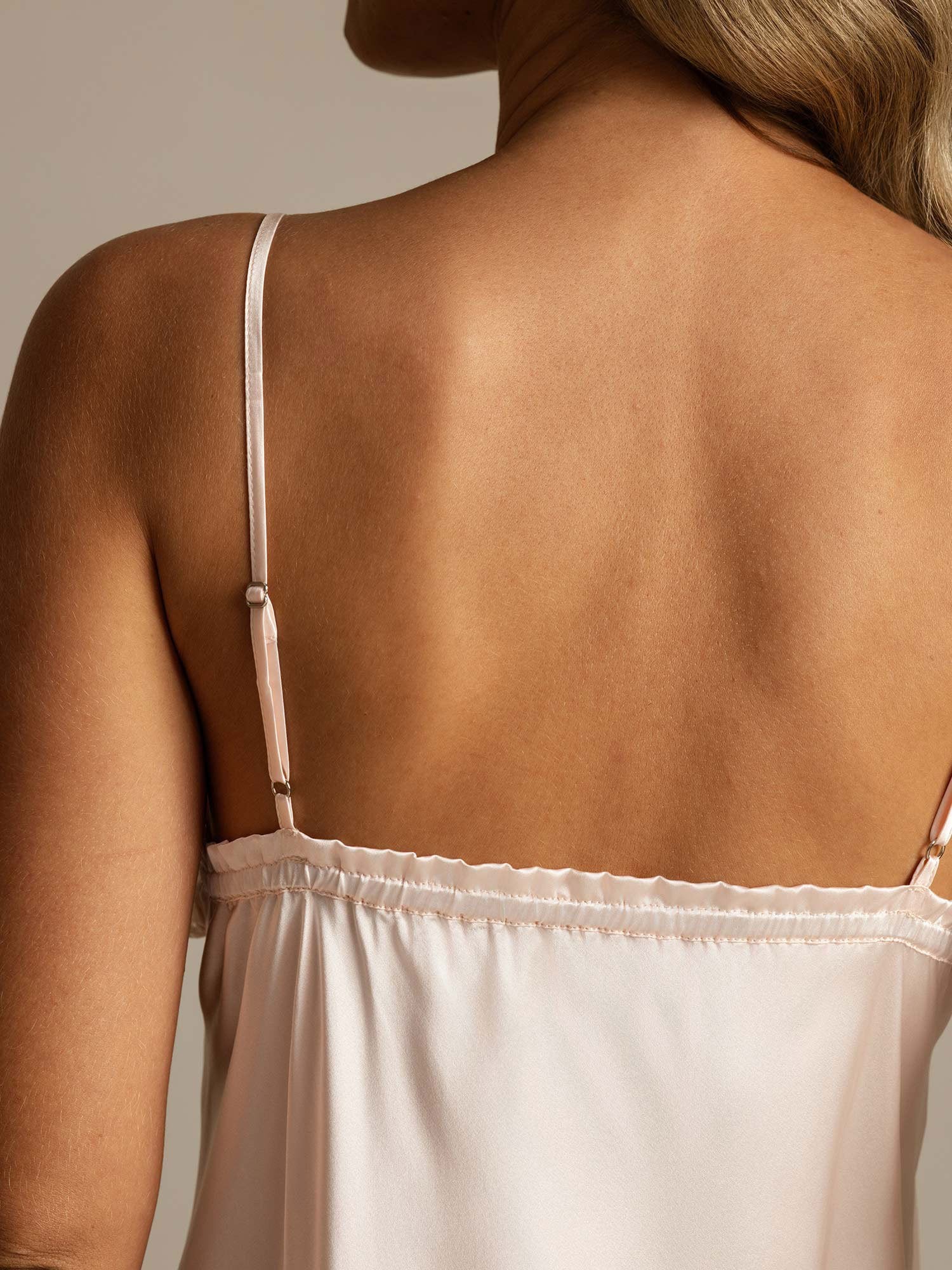 [LightPink] SilkSilky-CA Pure Silk Nightgown 005