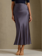 [Dark Gray] SilkSilky-CA Skirt 001