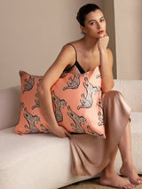 [Pink Cat] SilkSilky-CA Pillowcase 002